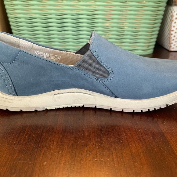 Dansko Laraine Slip On Sneaker (Women) - Blue Waterproof Nubuck - Picture 10 of 10